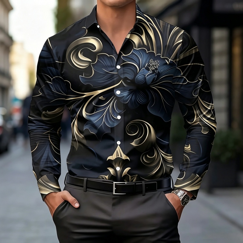 2026 new men's shirt fashion p - Mens Fashion Casual 2026 评论和价格