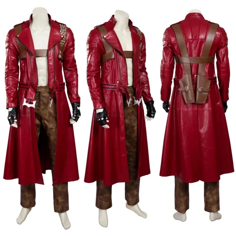 RGD4 Halloween Dante Cosplay C - Trench Coat Men 评论和价格