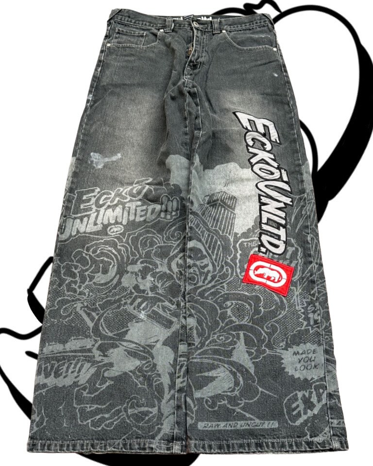 American Fashion Printing Jean - Men'S Fashion Grey Jeans 评论和价格