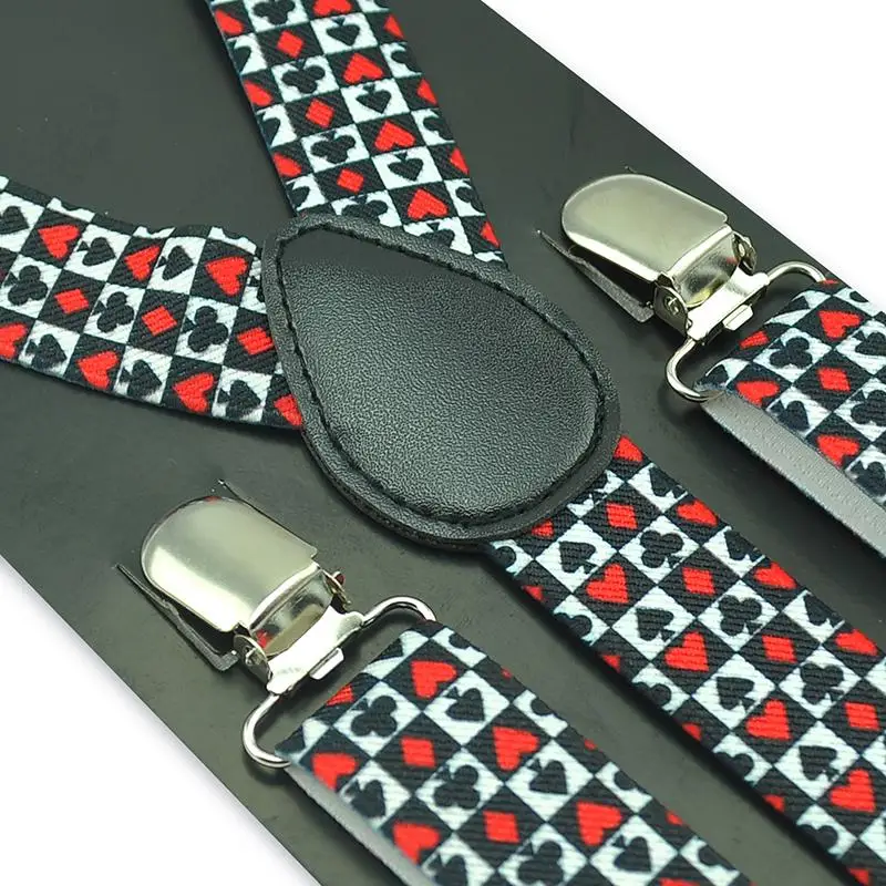 Unisex Playing Card Poker Desi - Suspenders Clip Men 评论和价格