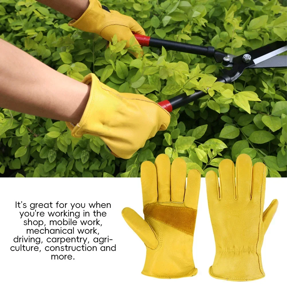 Leather Work Safe Gloves for G - Driving Gloves Leather 评论和价格