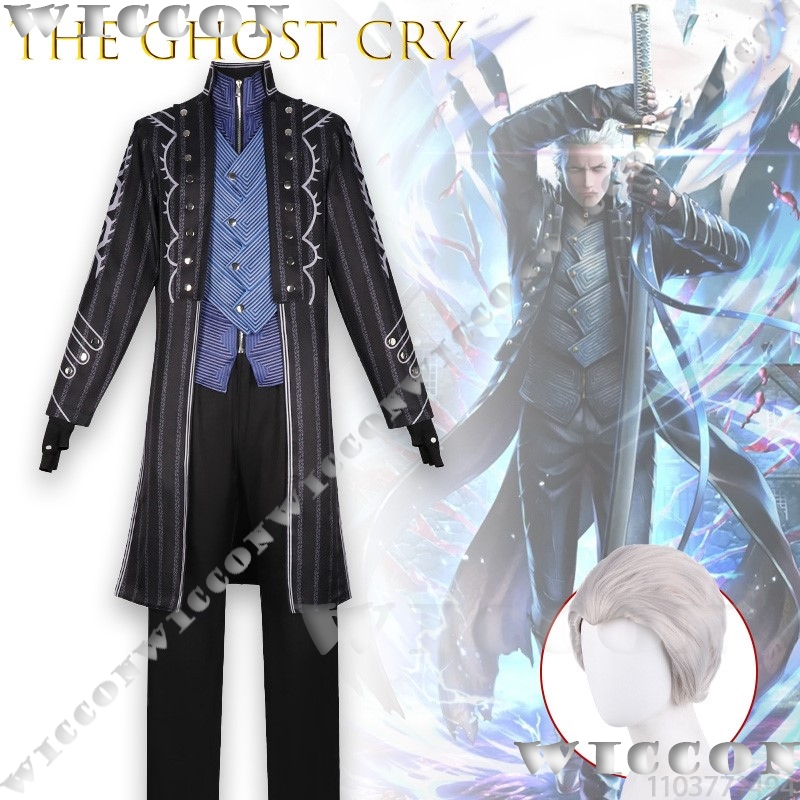 ‌‌‌‌‌‌‌‌‌The ghost cry Vergil  - Trench Coat Men 评论和价格
