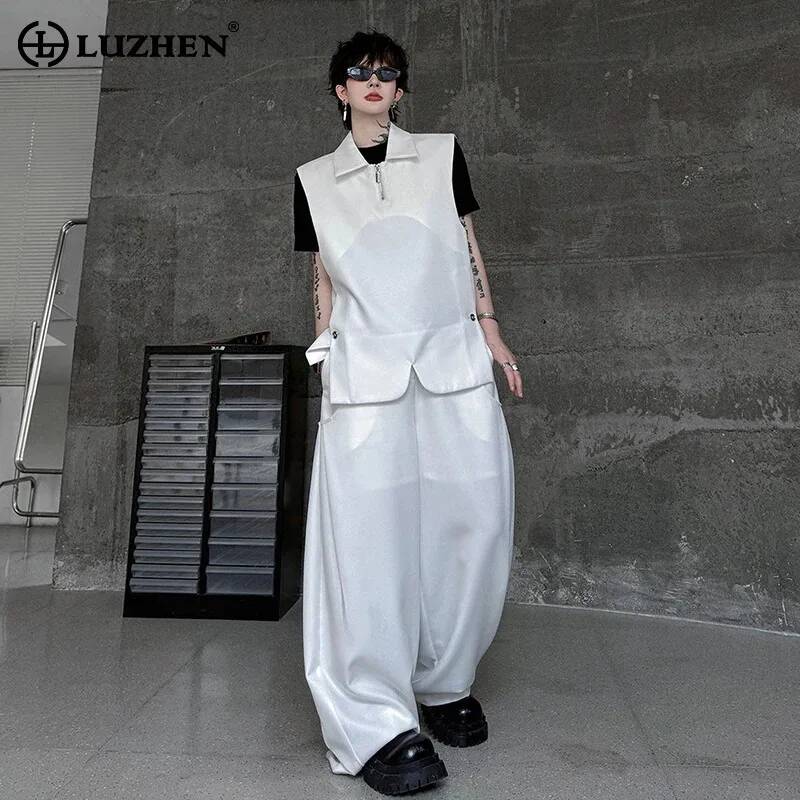LUZHEN Vest 2026 Fashion Summe - Men'S Fashion Loose Pants 评论和价格