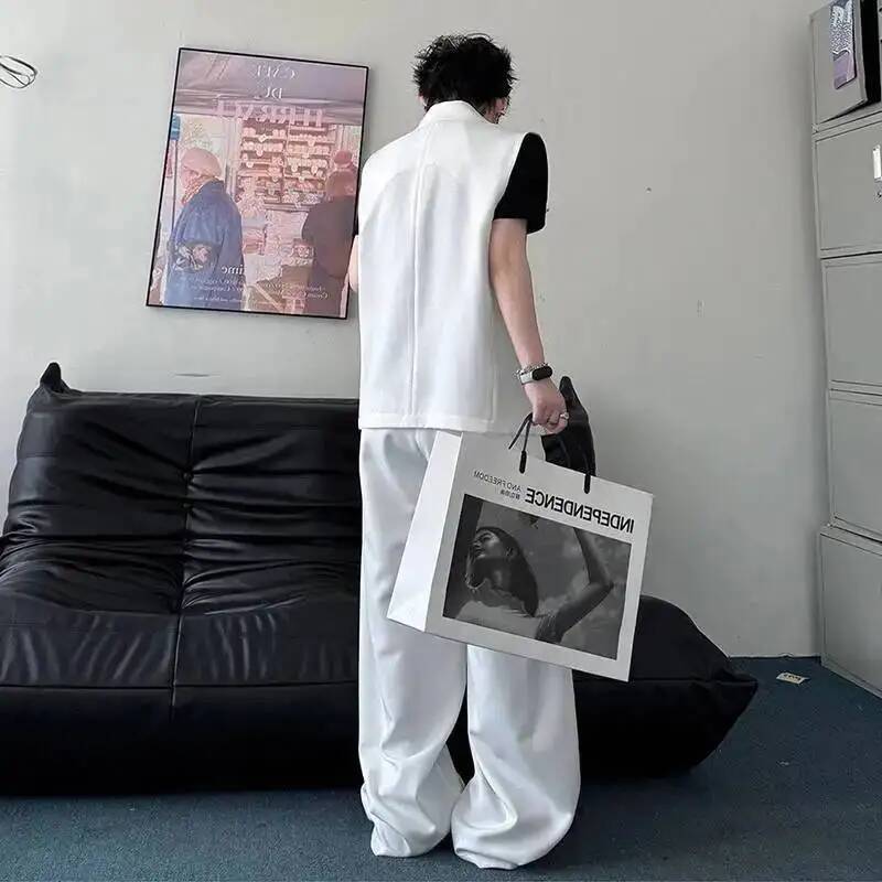 LUZHEN Vest 2026 Fashion Summe - Men'S Fashion Loose Pants 评论和价格