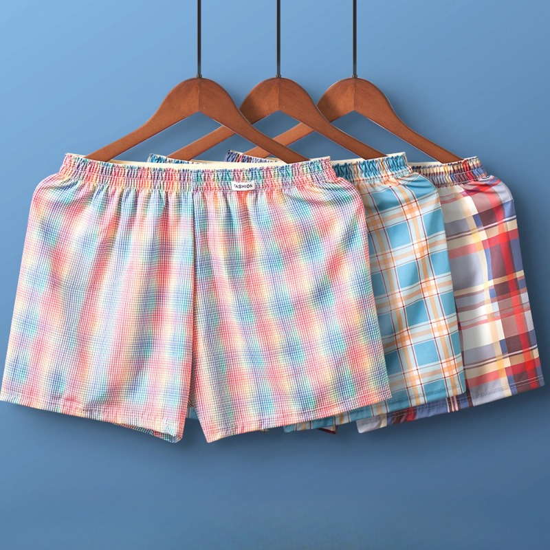 Plaid Arrow Pants Mens Casual  - Men'S Fashion Loose Pants 评论和价格