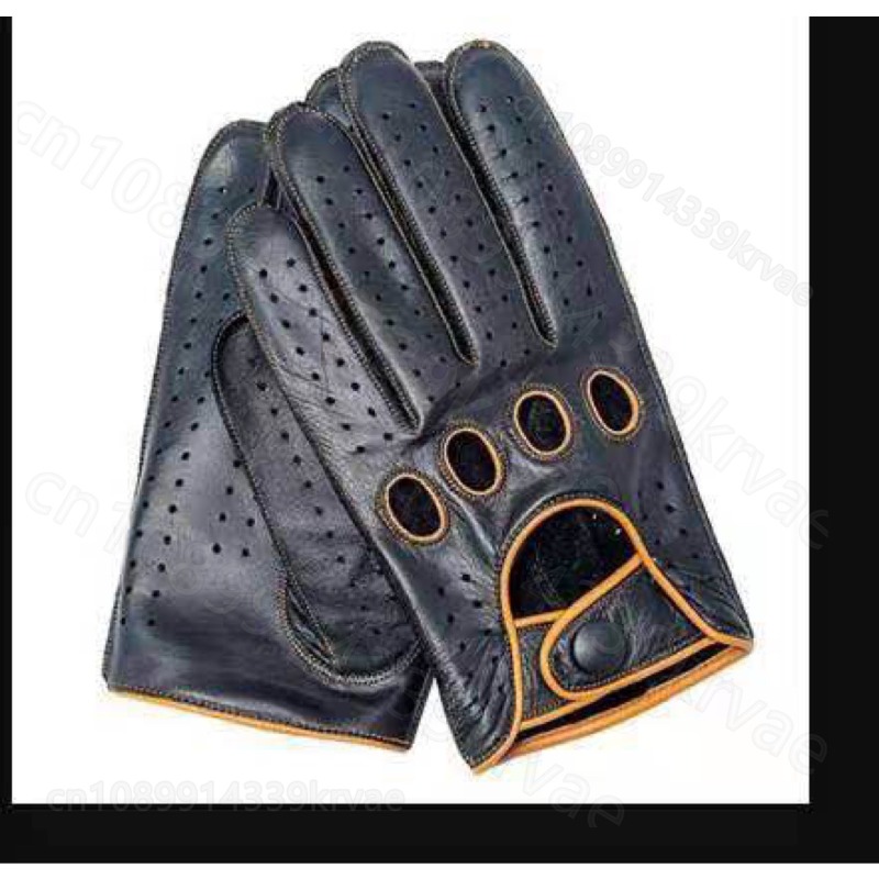 Breathable Driving Gloves Men' - Driving Gloves Leather 评论和价格