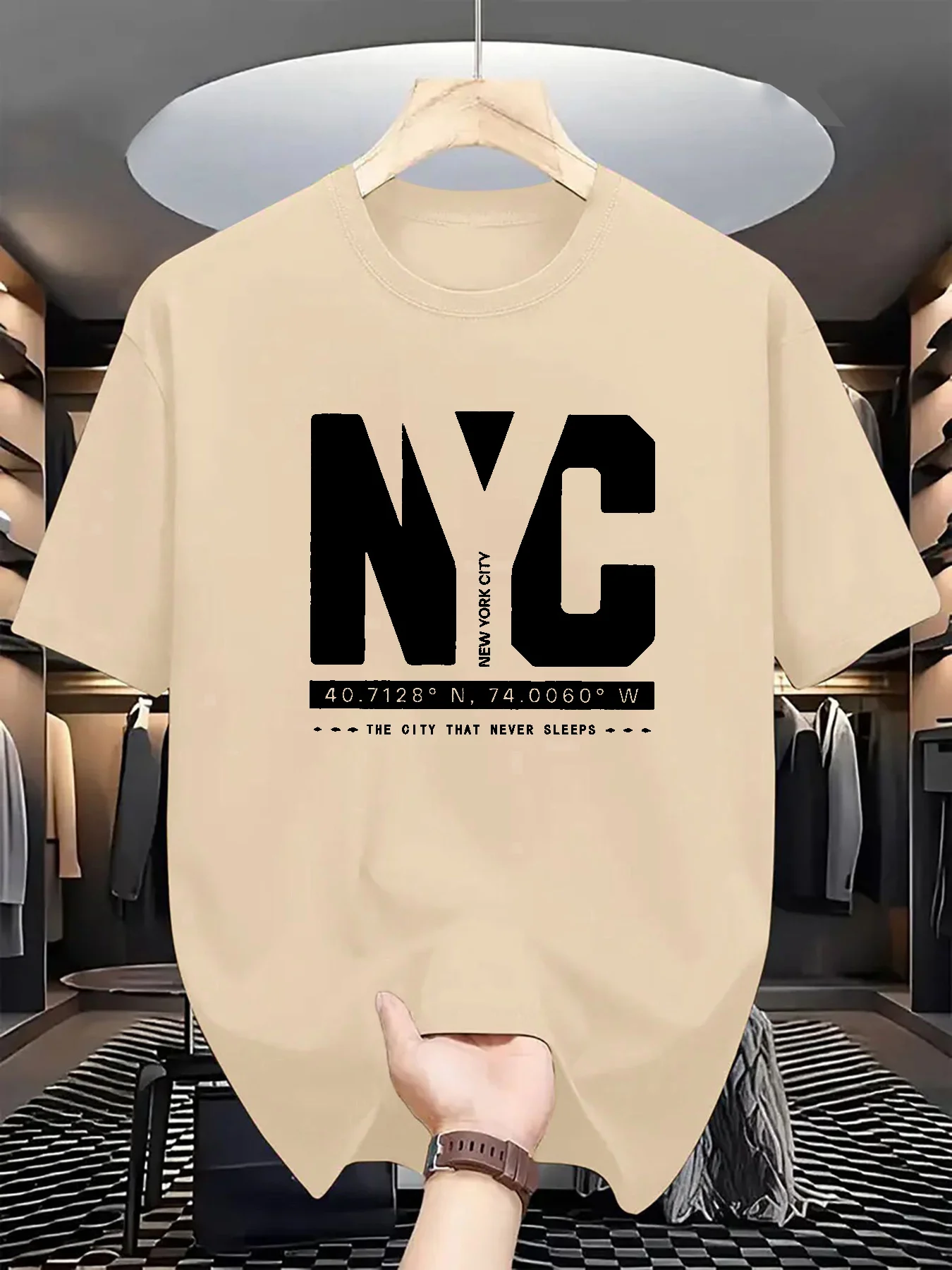 Men's Summer Fashion Trend Cas - York Men'S Fashion 评论和价格