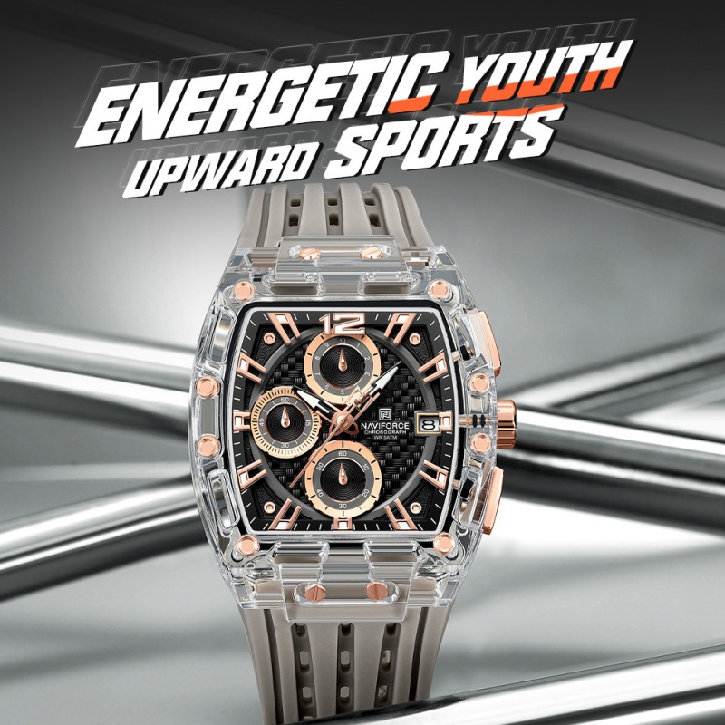 NAVIFORCE Men Chronograph Quar - Men'S Fashion Box 评论和价格