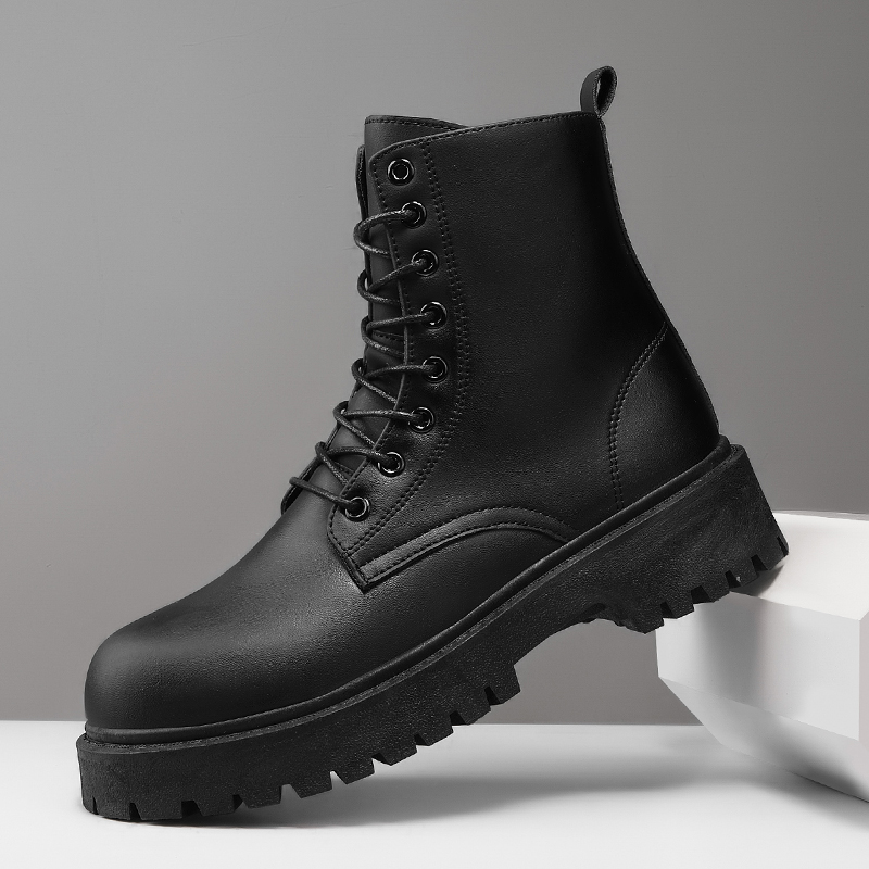 YUYIN Men's High-Top Boots Sof - Mens Fashion Zapatos 评论和价格