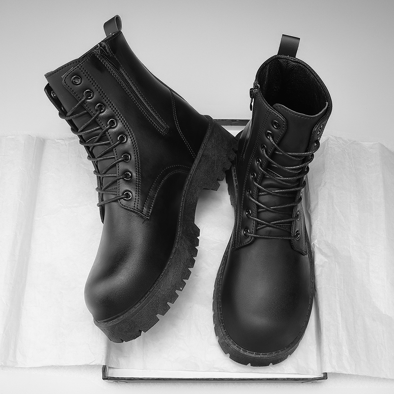 YUYIN Men's High-Top Boots Sof - Mens Fashion Zapatos 评论和价格