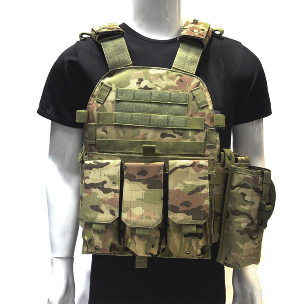 600D Nylon Tactical Vest MOLLE - Tactical Vest Men 评论和价格