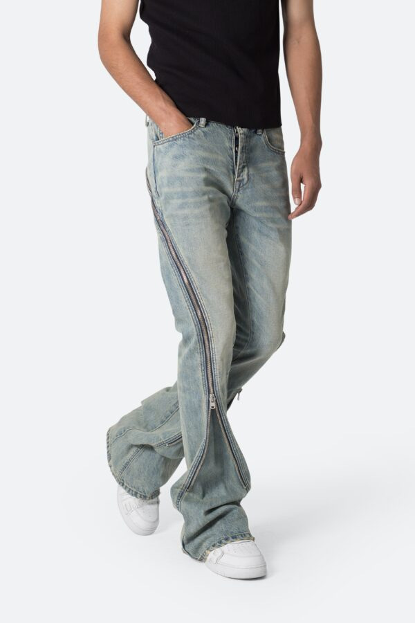 European American Four Seasons - Men'S Fashion Grey Jeans 评论和价格