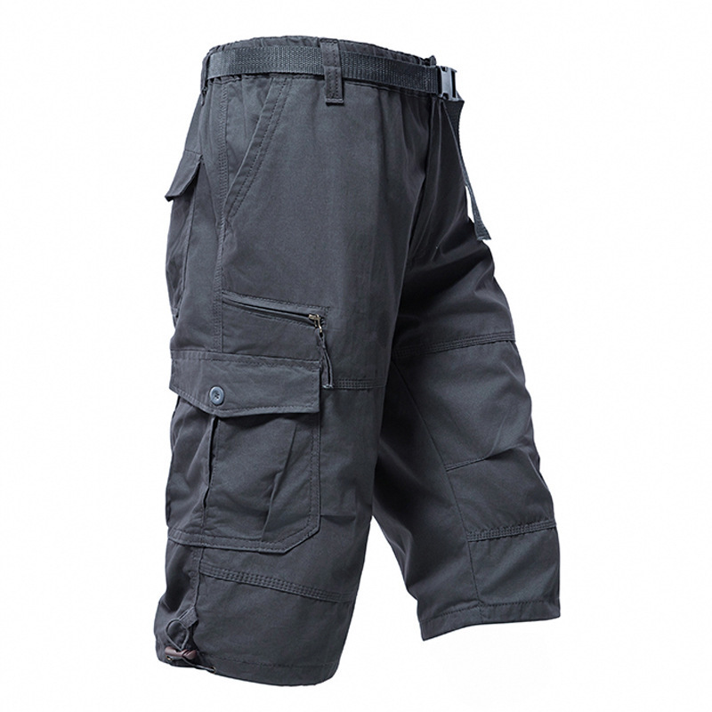 Men's Cotton 3/4 Pants Loose P - Men'S Fashion Loose Pants 评论和价格