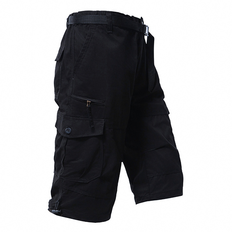 Men's Cotton 3/4 Pants Loose P - Men'S Fashion Loose Pants 评论和价格