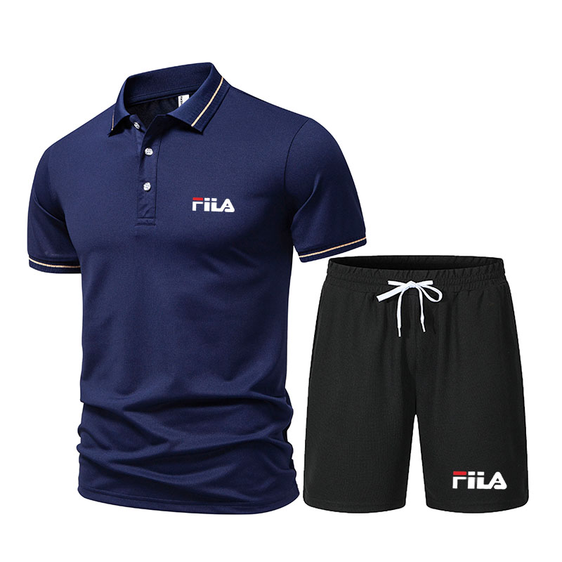 Men's Fashionable 2-Piece Spor - Men'S Fashion Polo 评论和价格