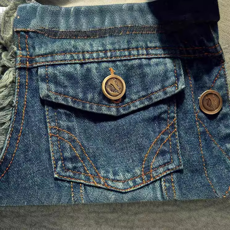 New Fashion Men Ripped Denim W - Men'S Fashion Vest With Jeans 评论和价格