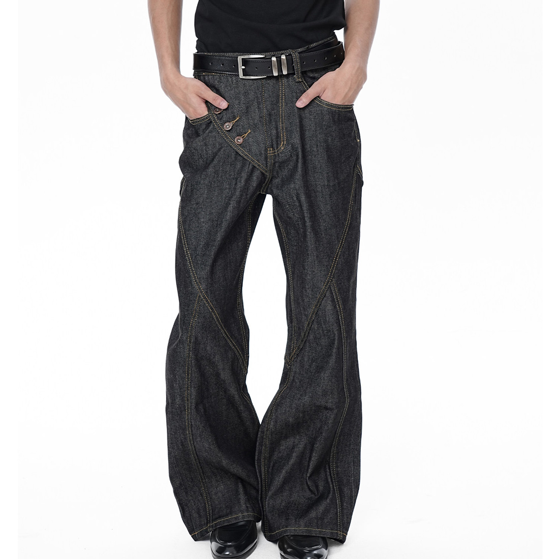 High Street Irregular Fashion  - Men'S Fashion Jeans And Boots 评论和价格