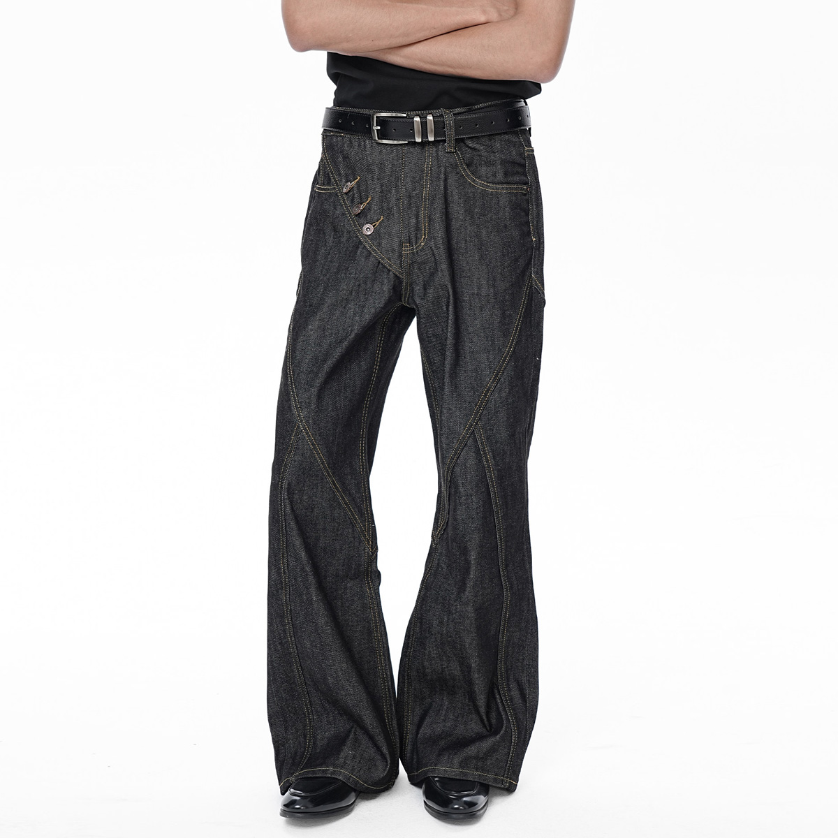 High Street Irregular Fashion  - Men'S Fashion Jeans And Boots 评论和价格