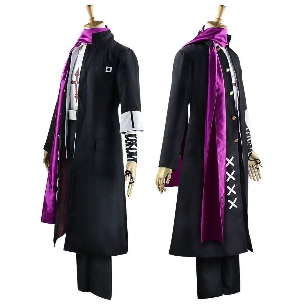 Anime Danganronpa Goodbye Desp - Trench Coat Men 评论和价格