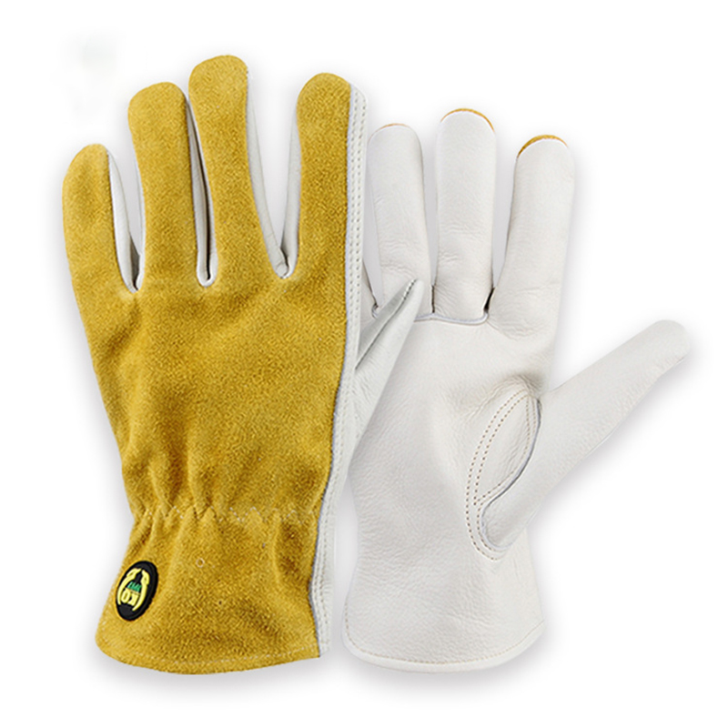 Leather Safety Work Gloves Gar - Driving Gloves Leather 评论和价格