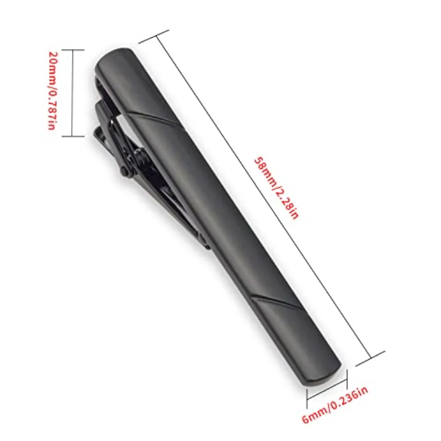 4Pcs Tie Clips For Men Tie Bar - Men'S Fashion Box 评论和价格