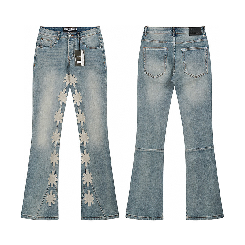 Simple Heavy Duty Embroidery H - Men'S Fashion Jeans And Boots 评论和价格