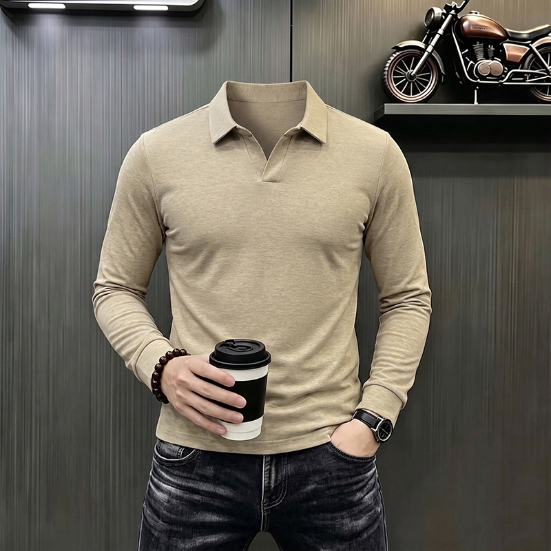 Men's Business Casual Long Sle - Men'S Fashion Polo 评论和价格