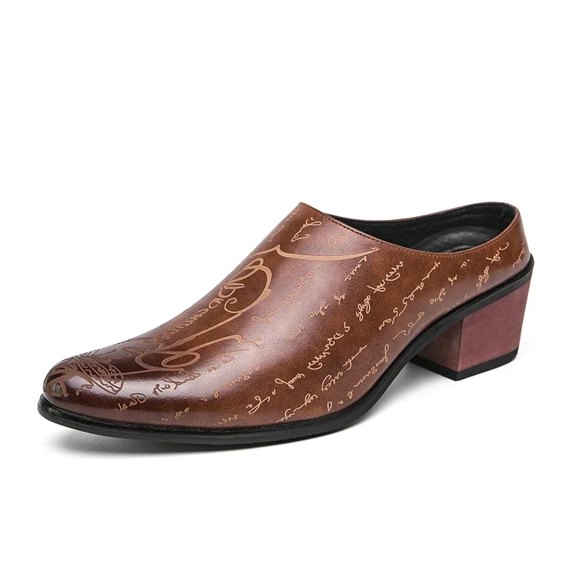 4CM Heels Men Loafers Casual D - Mens Fashion Zapatos 评论和价格