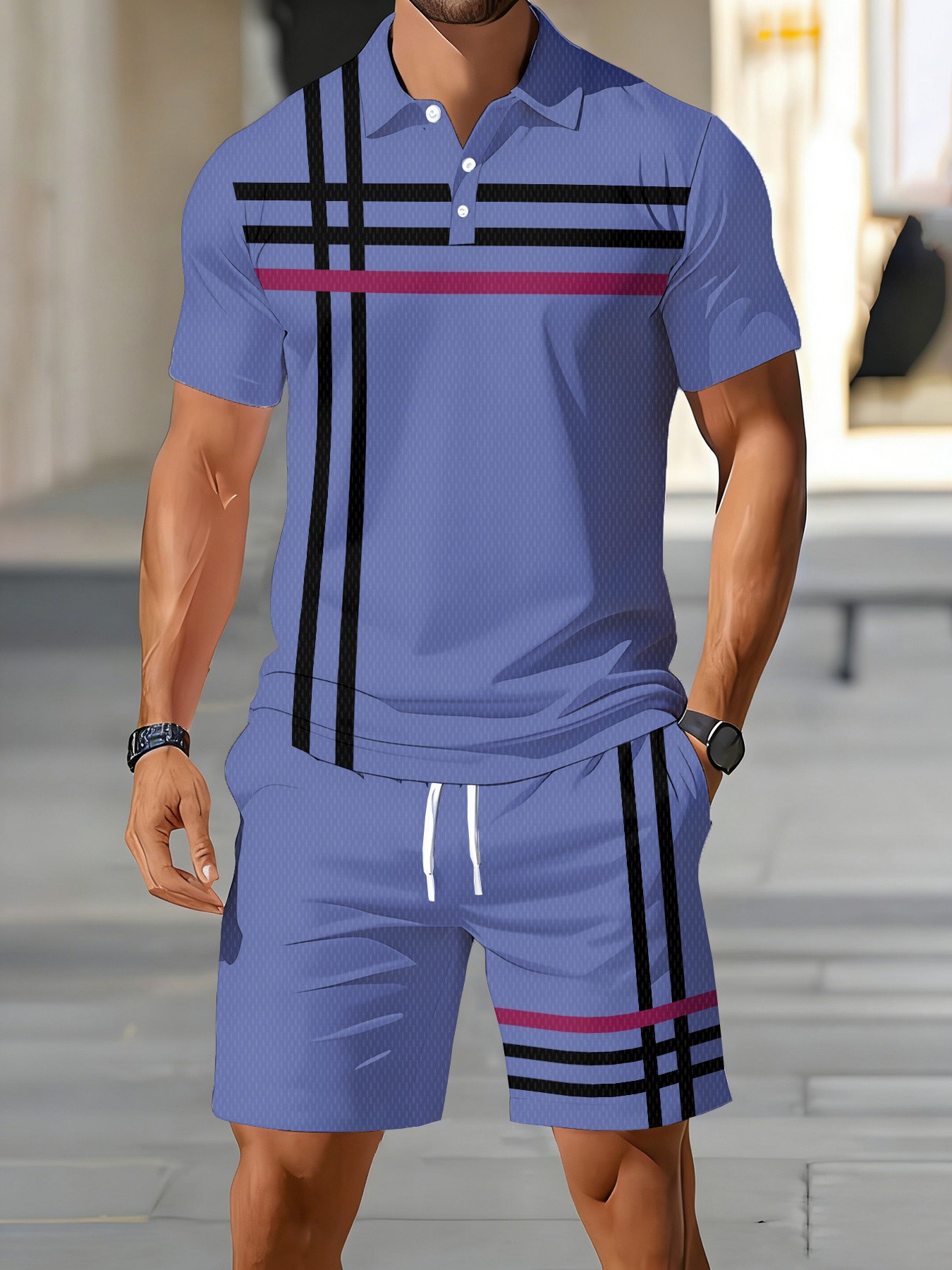 2026 Summer American Men's Pol - Men'S Fashion Polo 评论和价格