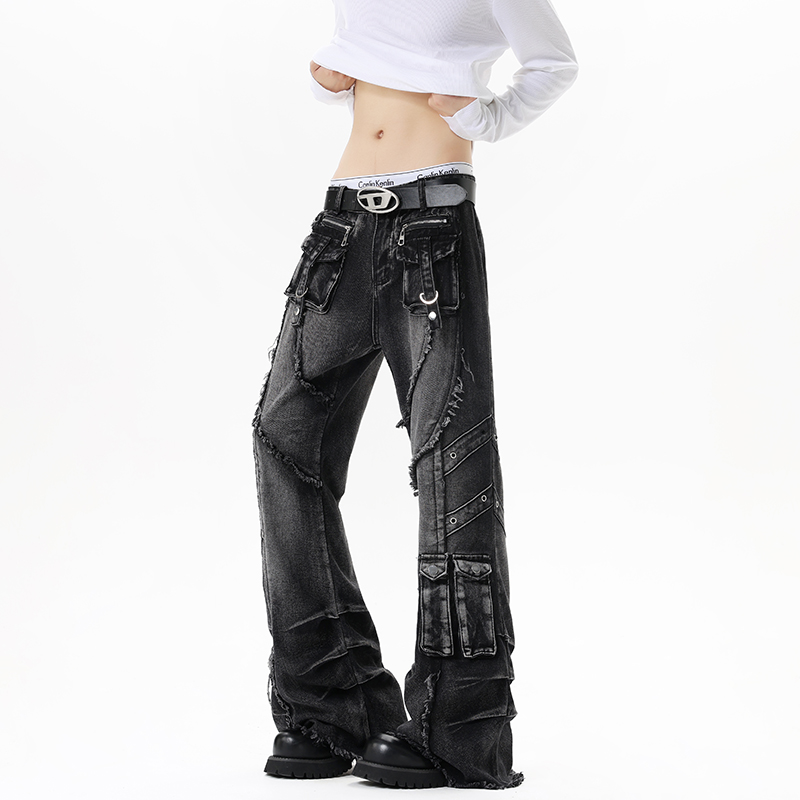 Men Personalized Street Jeans  - Men'S Fashion Jeans And Boots 评论和价格