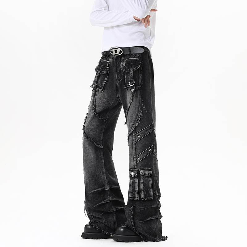 Men Personalized Street Jeans  - Men'S Fashion Jeans And Boots 评论和价格