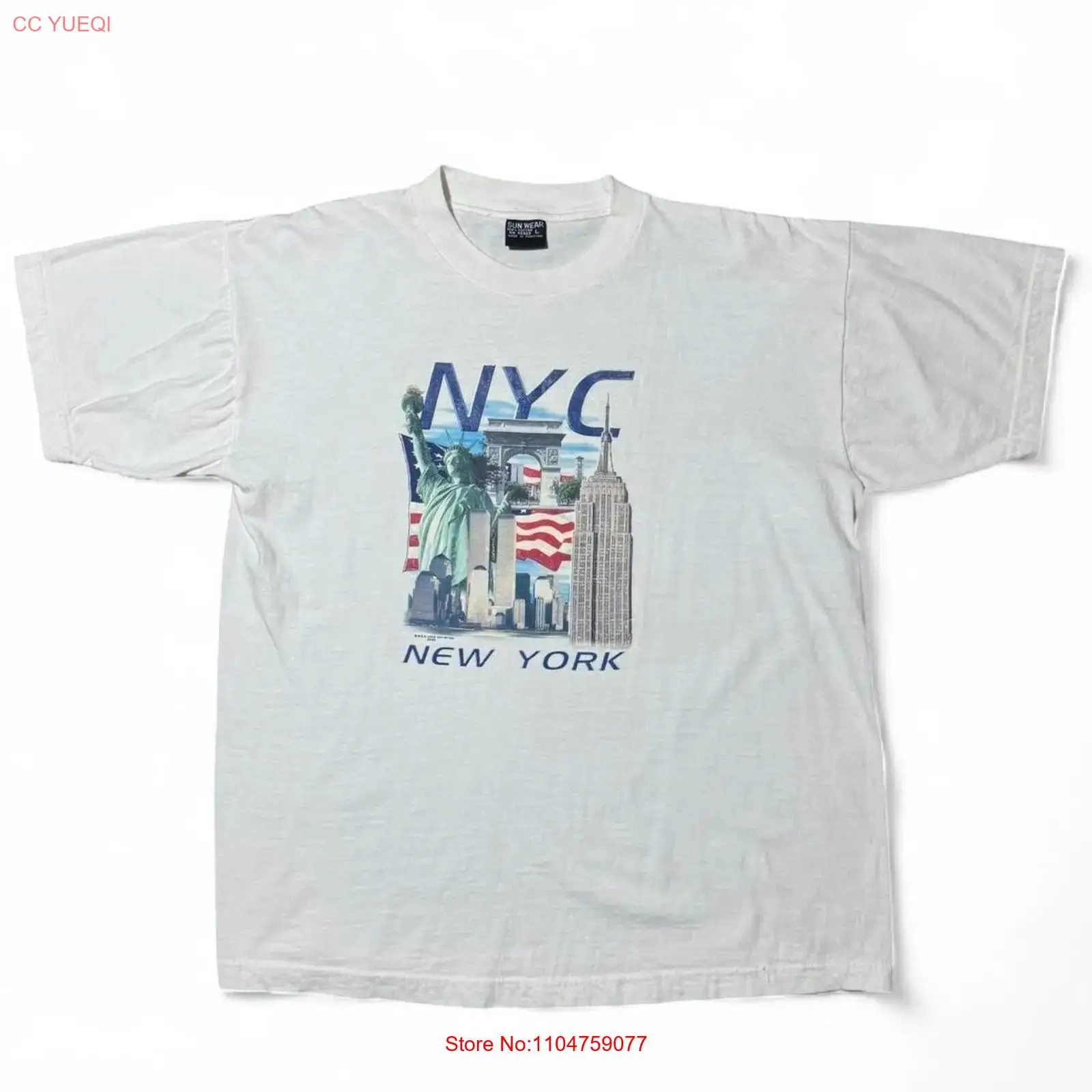 Vintage Y2K New York Souvenir  - York Men'S Fashion 评论和价格