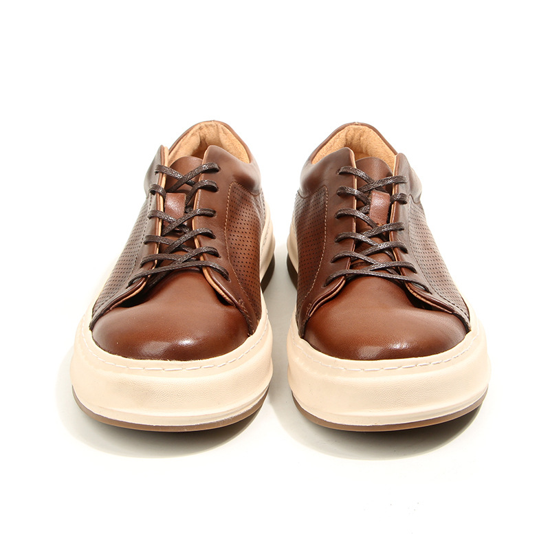 Washed Horse Leather Shoes for - Mens Fashion Zapatos 评论和价格