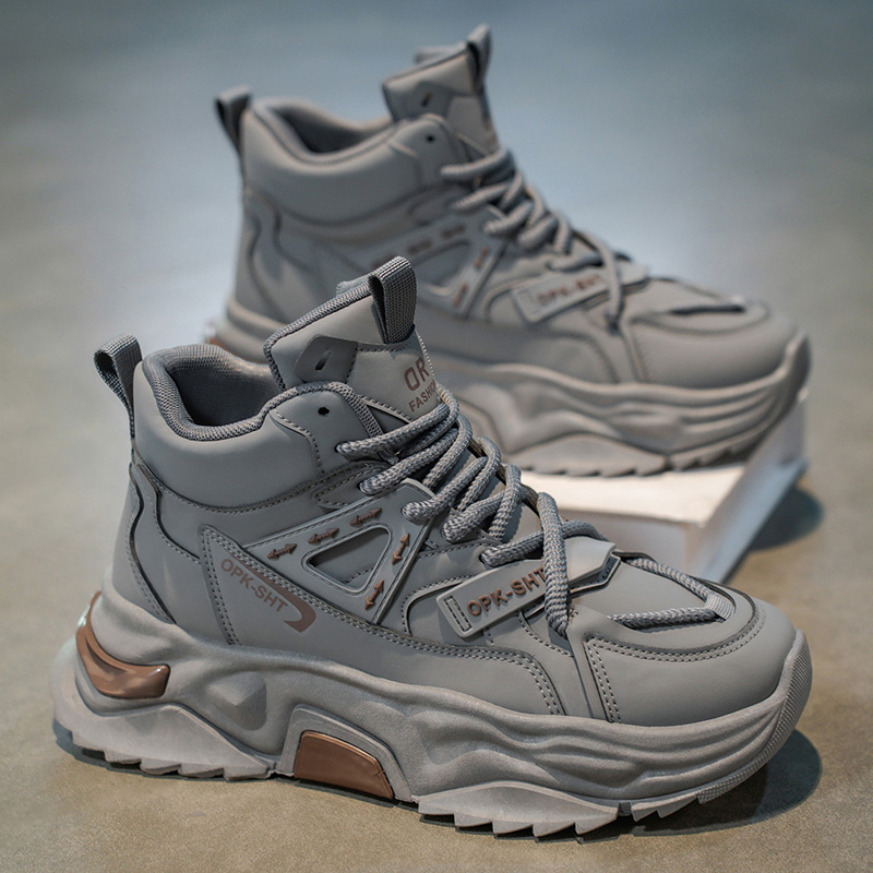 High Top Breathable Anti Slip  - Men'S Fashion Footwear 评论和价格