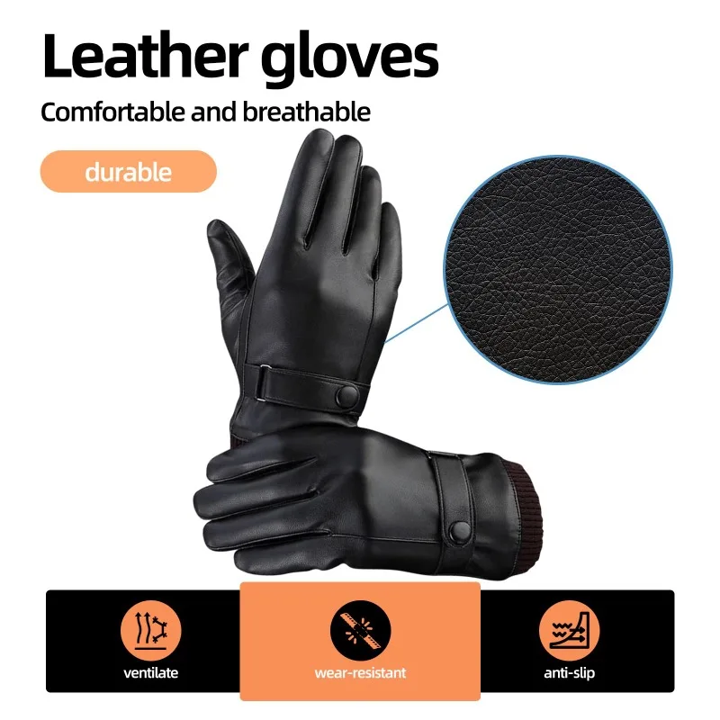 Simple Advanced Men's Gloves P - Driving Gloves Leather 评论和价格