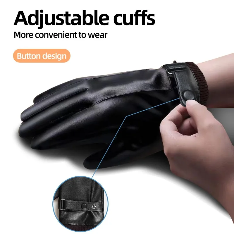 Simple Advanced Men's Gloves P - Driving Gloves Leather 评论和价格