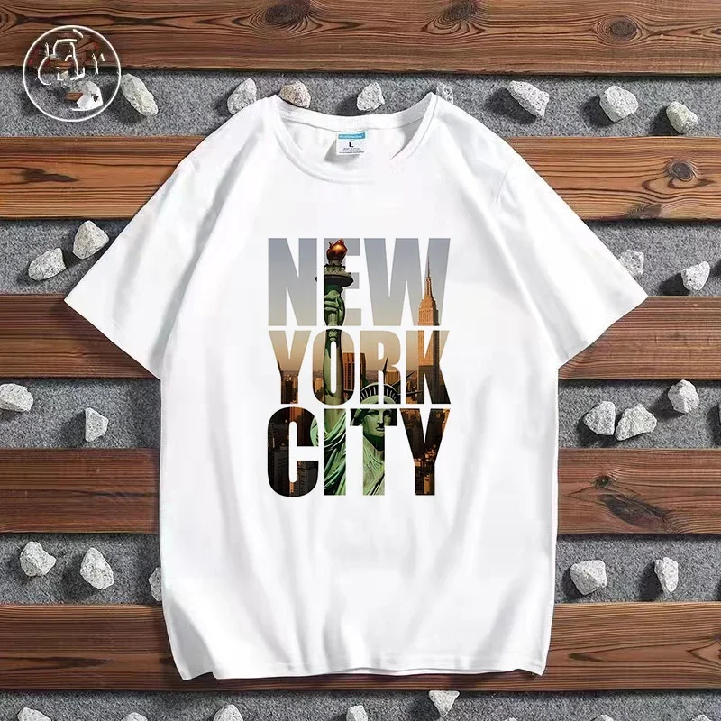 Fashion City Printed T-shirt P - York Men'S Fashion 评论和价格