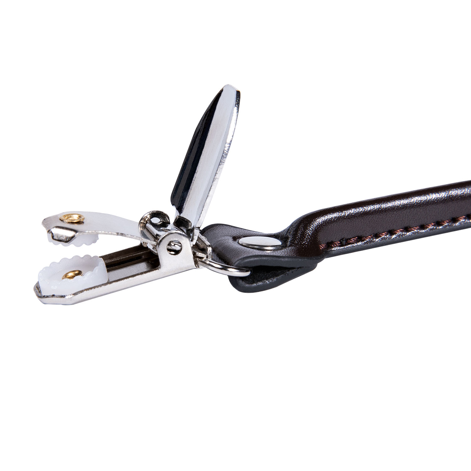 Hi-Tie Jacquard Black Gold Vin - Suspenders Clip Men 评论和价格