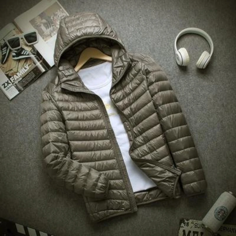 New Brand Autumn Winter Light  - Men'S Fashion Light Jacket 评论和价格