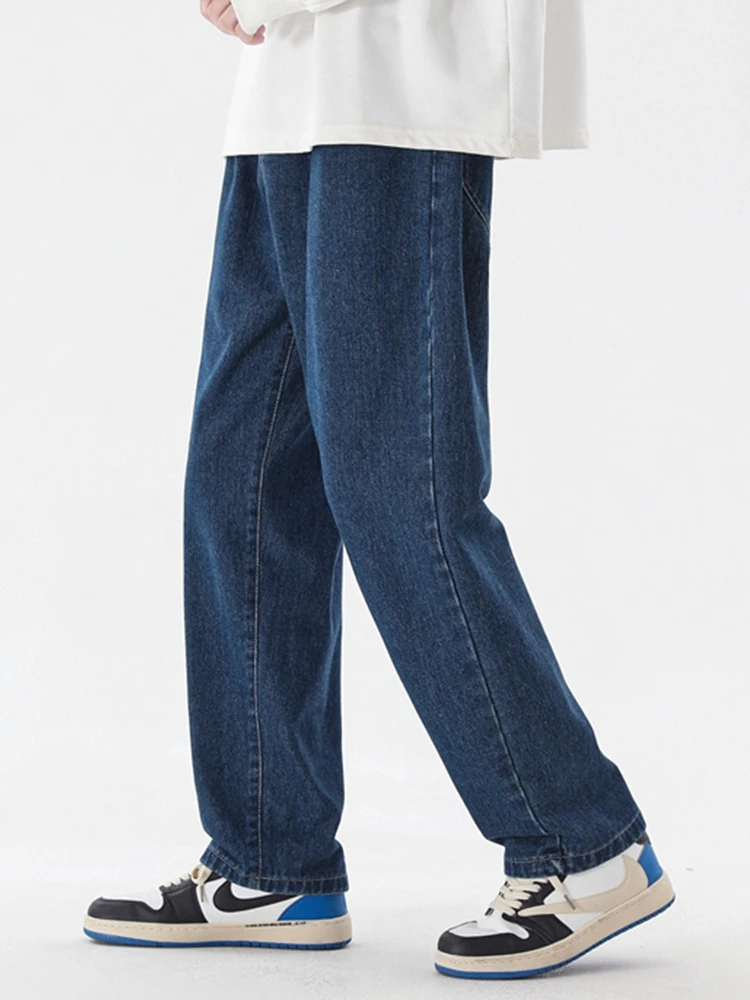 New Korean Fashion Men's Casua - Men'S Fashion Grey Jeans 评论和价格