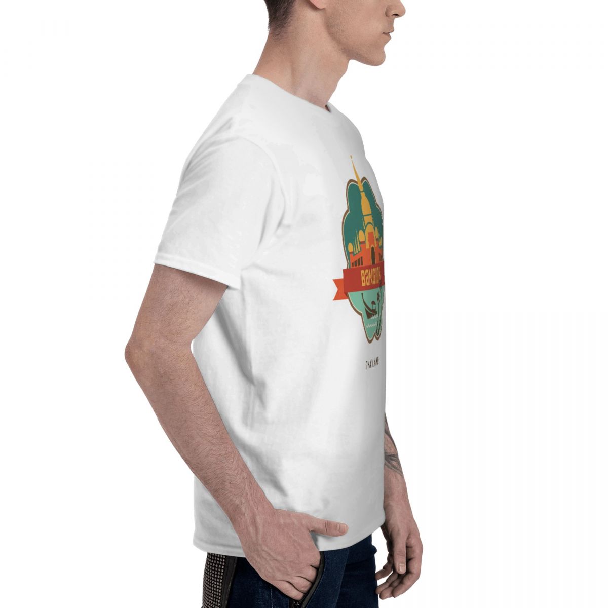 100% Cotton THAILAND BANGKOK T - Mens Fashion Bangkok 评论和价格