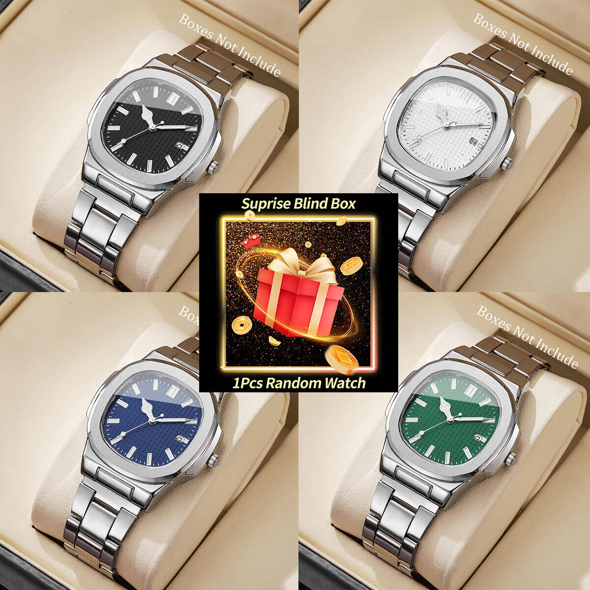 1PC Surprise Mystery Watch Bli - Men'S Fashion Box 评论和价格